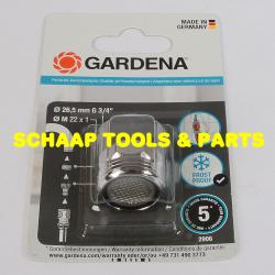 Gardena adapter slangaansluiting inwendig M22x1 - uitwendig G3/4 | 2906-20